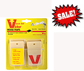VICTOR QUICK SET MOUSE TRAPS