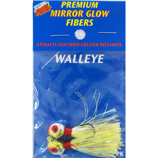 mirror glow, glow in the dark walleye jig, arkie glow jigThe Snare Shop