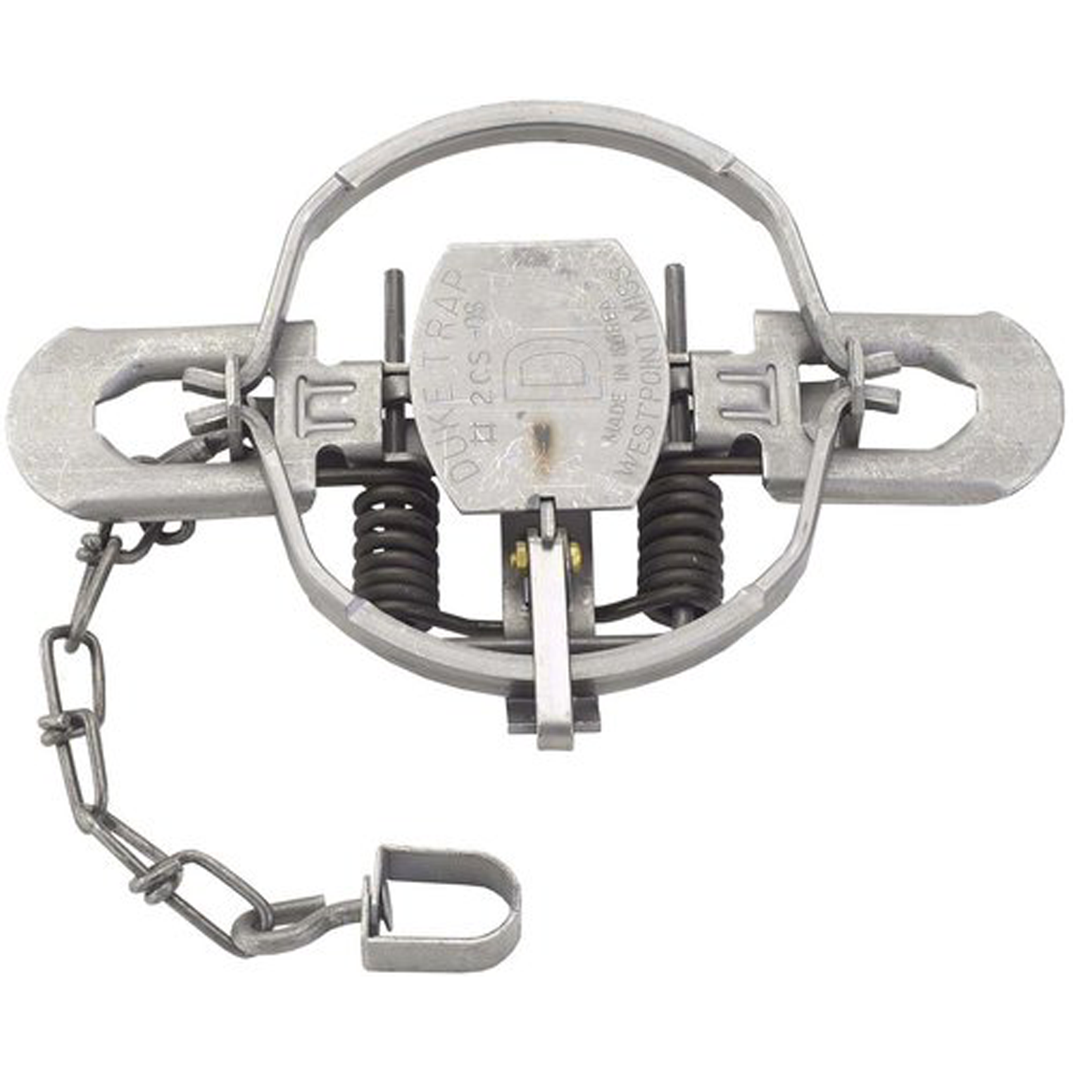 DUKE #2 COIL SPRING OFFSET JAWS TRAP