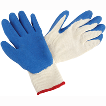 KNIT GRIPPER GLOVES WITH COATED PALM