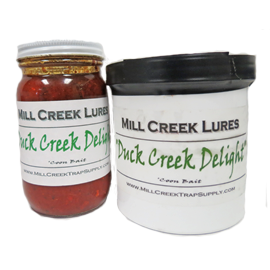 MILL CREEK - DUCK CREEK DELIGHT - COON BAIT