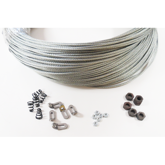 ECONOMY PACK - MAKES 100 ADJUSTABLE LOOP END SNARES