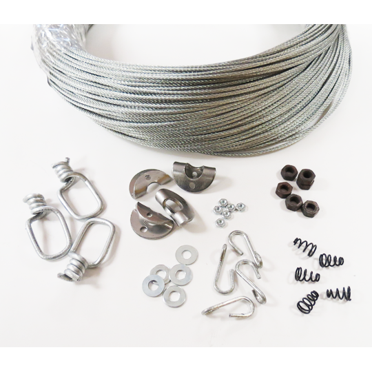 WISCONSIN, MISSOURI & PENNSYLVANIA SUPER SPECIAL KIT - MAKES 100 LEGAL CABLE RESTRAINTS