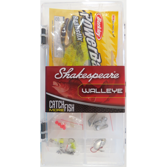 shakespeare walleye tackle box kit, walleye kit, tackle boxThe Snare Shop