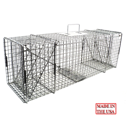 TOMAHAWK LIVE TRAP - DOUBLE DOOR - MODEL 108.6
