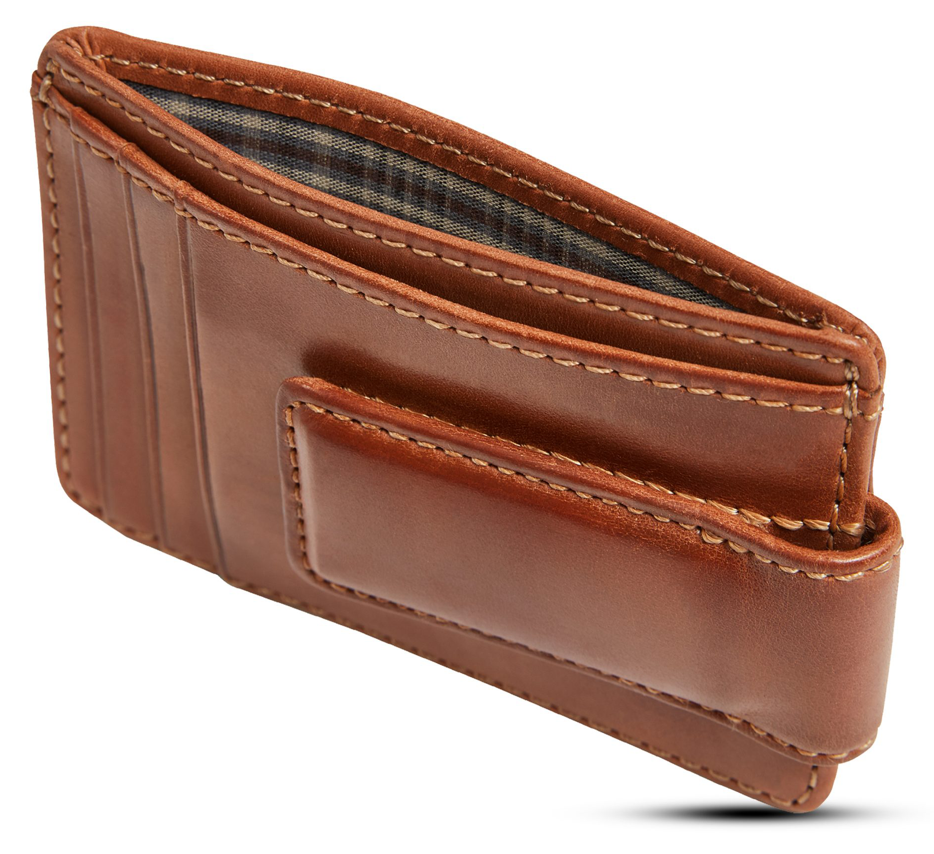 Carryall Front Pocket Wallet in Brown, mens wallet,The Snare Shop