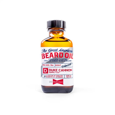 Duke Cannon Great American Beard Oil - With Budweiser ON SALE