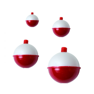 Eagle Claw Snap On Float - Red/White - Assorted Sizes