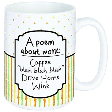 Carson Work Poem Boxed Mug