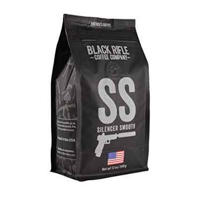 Black Rifle Coffee Silencer Smooth Roast - Whole Bean 12 oz