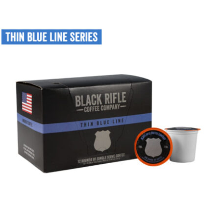 Black Rifle Coffee Thin Blue Line Roast - Coffee Rounds