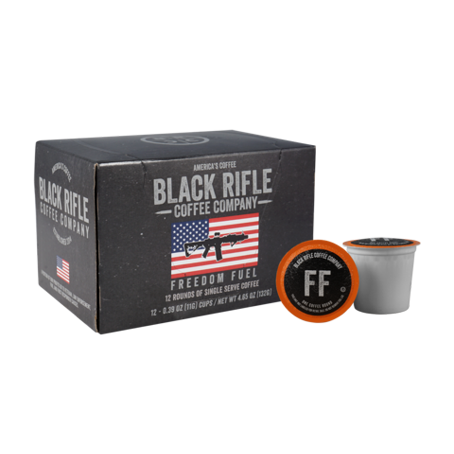 Black Rifle Coffee Freedom Fuel Roast - Coffee Rounds