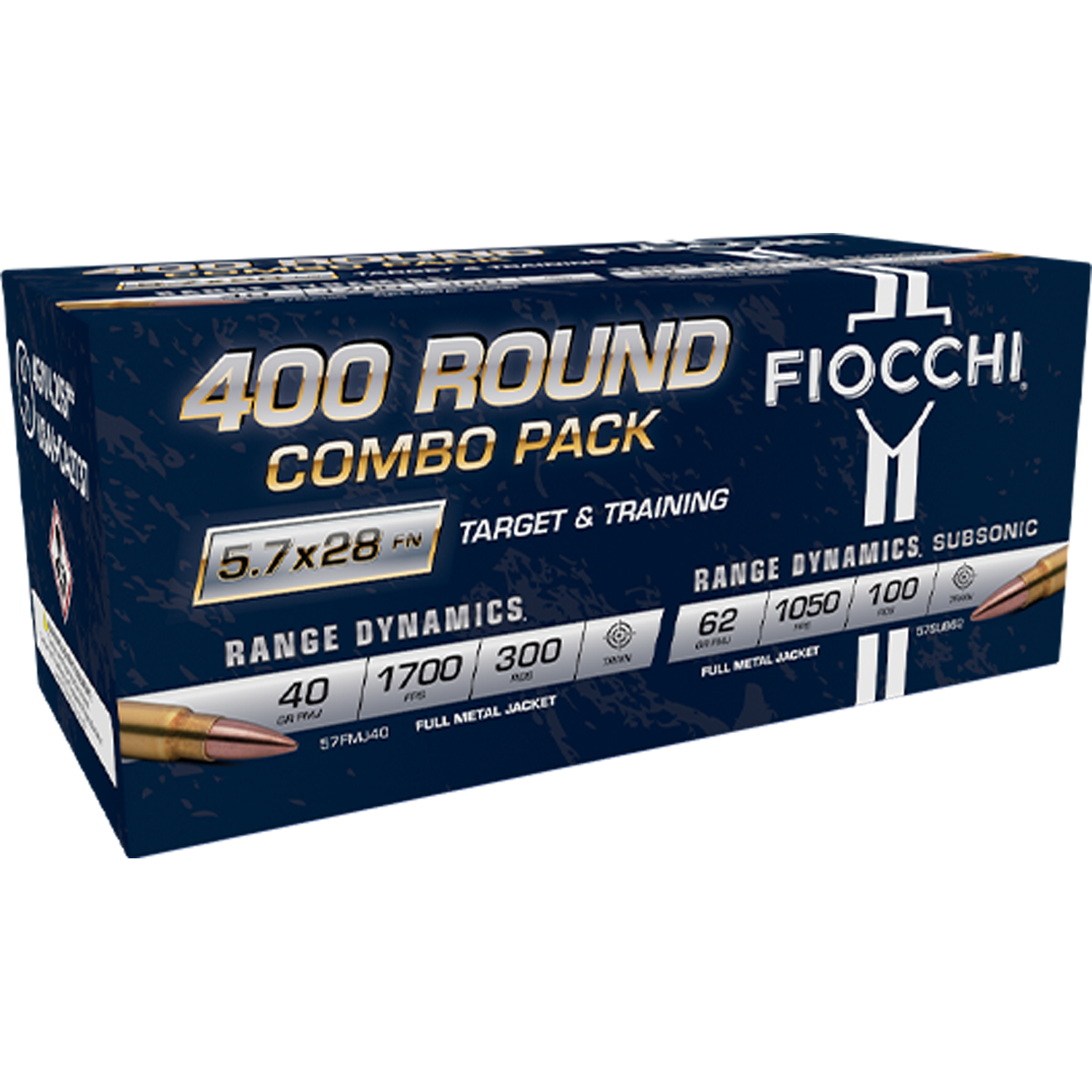 Fiocchi 5.7x28mm Target & Training Combo Pack