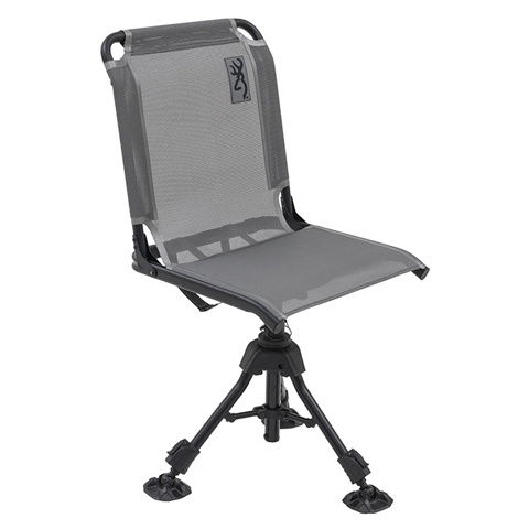 Browning Huntsman Swivel Chair - Charcoal