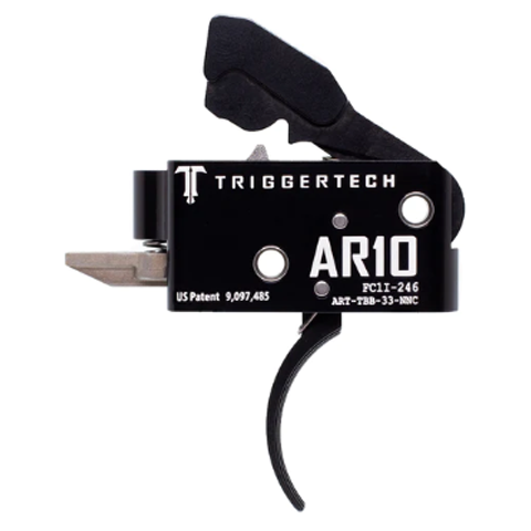 Triggertech AR10 Single Stage Diamond Curved Trigger