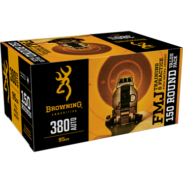 Browning .380 Auto 95 Gr FMJ 150 Rounds