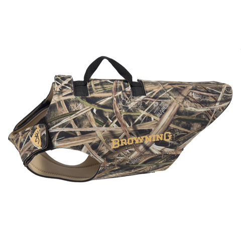 Browning Dog Neoprene Vest 5mm - Mossy Oak Blades