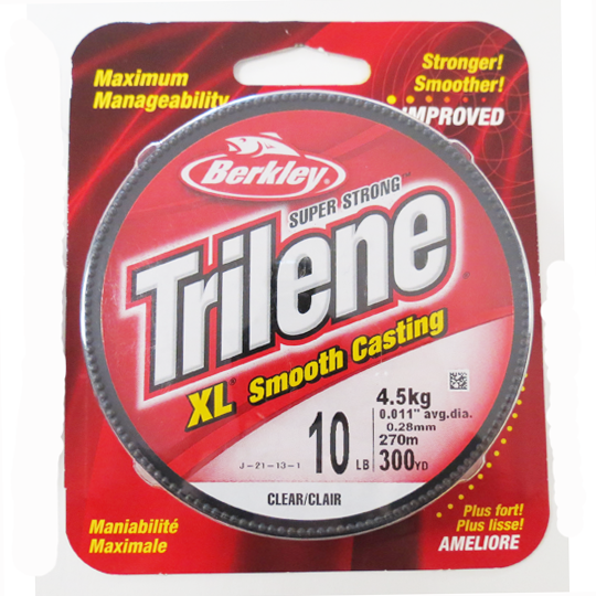 berkley, trilene, xl, smooth, fishing line, filler spool, - The Snare Shop