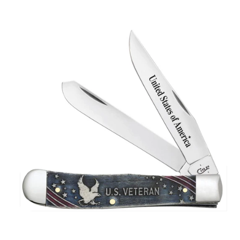 Case Knives US Veteran Gift Set Trapper