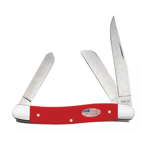 Case Knives American Workman Smooth Red Medium Stockman
