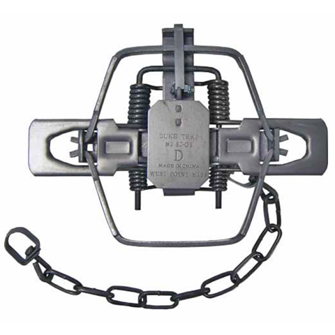 Duke 2 Coil Spring Square Jaw Trap