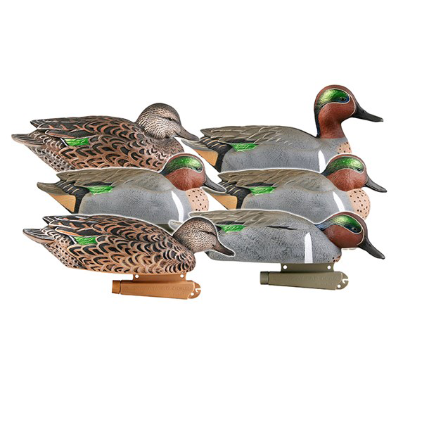 Avery Greenhead Gear Pro-Grade Green Winged Teal - 6 Pack