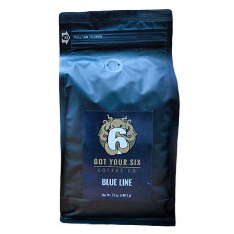Got Your Six Coffee Blue Line - ON SALE
