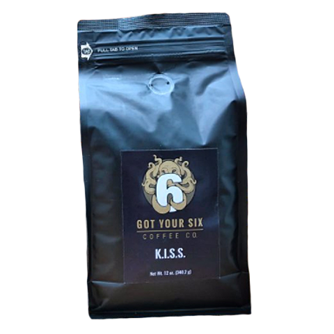 Got Your Six Coffee KISS - ON SALE