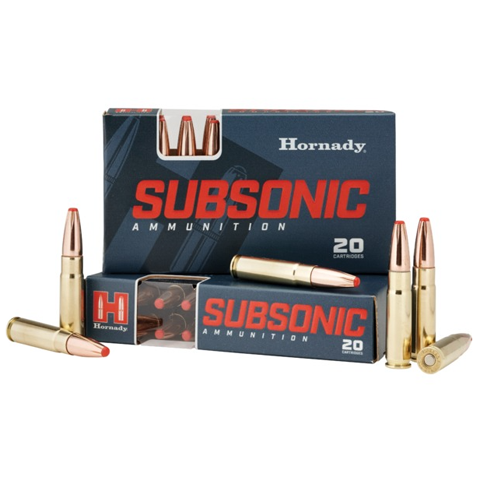 Hornady 300 BLackout 190 Grain Sub-X Subsonic