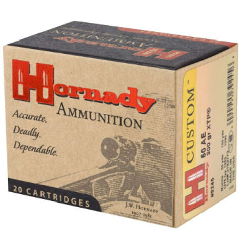 Hornady 50 AE 300 Grain XTP HP