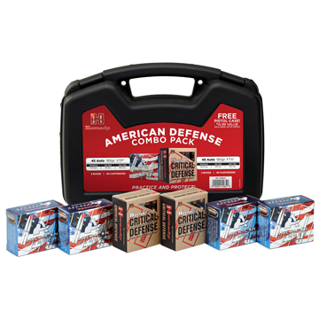 Hornady 45 ACP American Defense Combo Pack