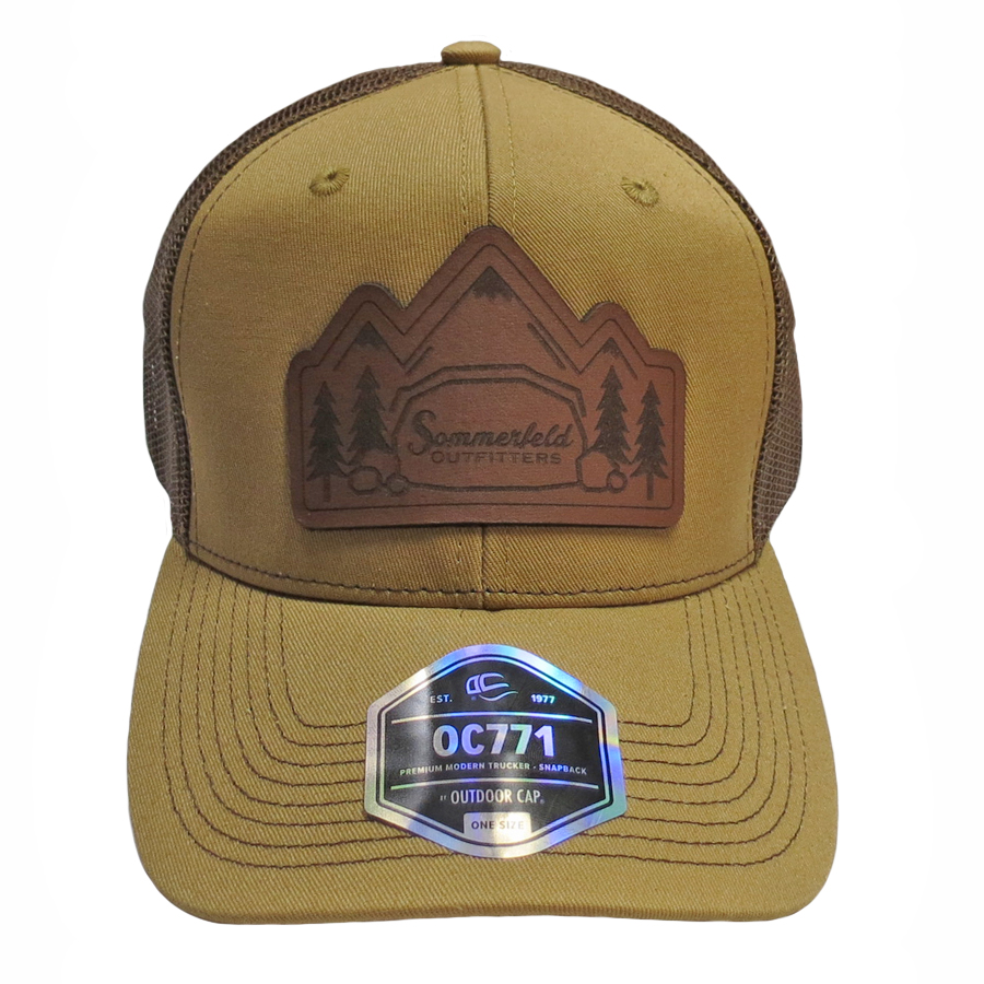 Sommerfeld Outfitters Leather Patch Hat Assorted Colors