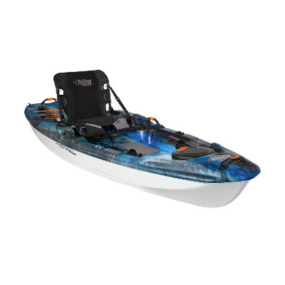 Pelican The Catch 100 Fishing Kayak - Neptune/White