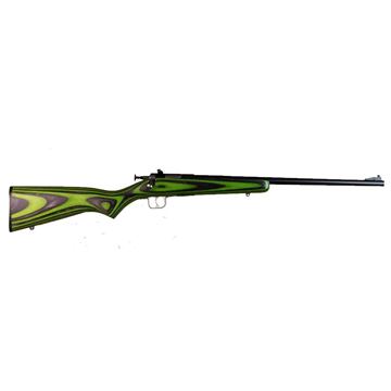 KSA Crickett 22LR Youth Bolt Action Rifle Blk/Green Laminate