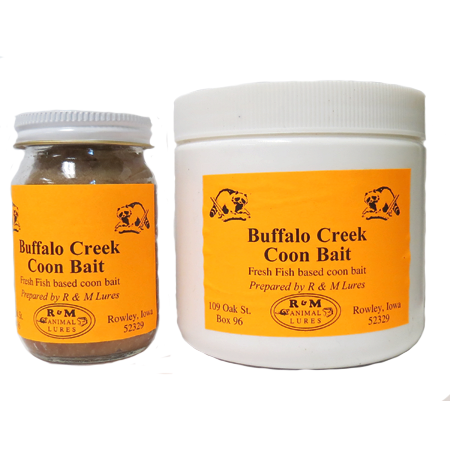 R & M Buffalo Creek Raccoon Bait , coon, raccoon, buffalo - The