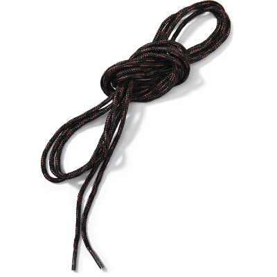 Lacrosse Laces - Black Brown Tick
