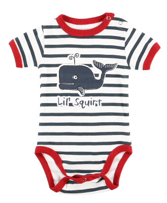 Lazy One Deep Sleeper Whale Infant Creeper