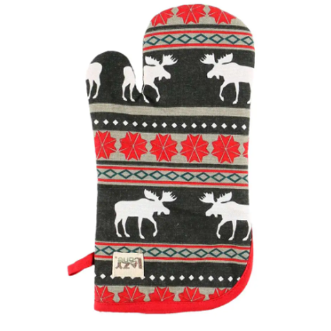 Lazy One Moose Fair Isle Oven Mitt