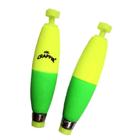 Mr Crappie Snappers Pear Weighted Snap On Floats