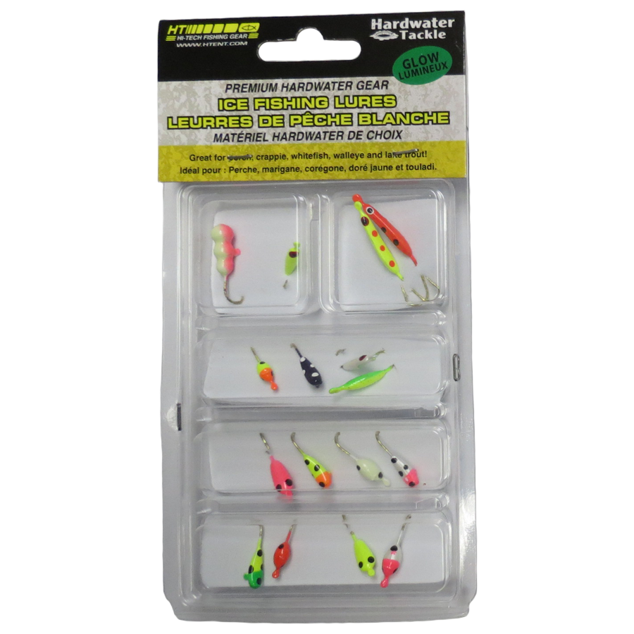 HT 16 Piece Ice Fishing Lure KitThe Snare Shop