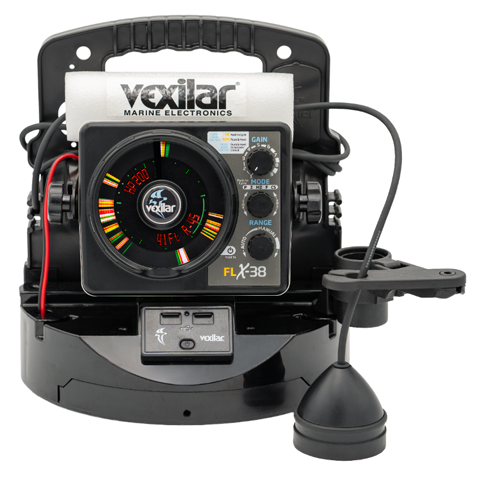 Vexilar Pro Pack Elite FLX-38 with LI and BB Ice Ducer