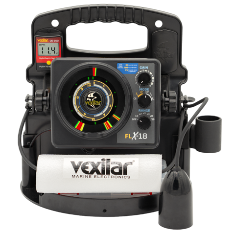Vexilar FLX-18 Pro Pack with 12 Degree Ice Ducer