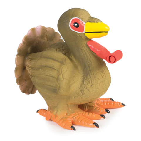 PetSafe Sportsmen Latex Meeze Turkey Squeak Toy