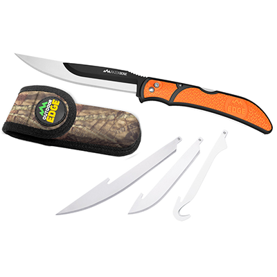 Outdoor Edge Razor-Bone Knife - Orange