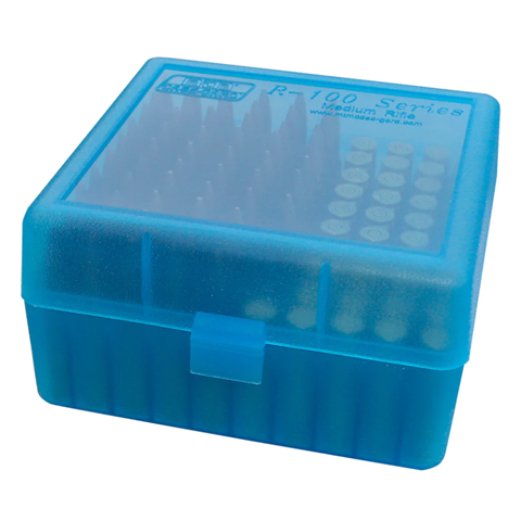 MTM Flip Top 100 Round Ammo Box 220 Swift - 7mm TCU