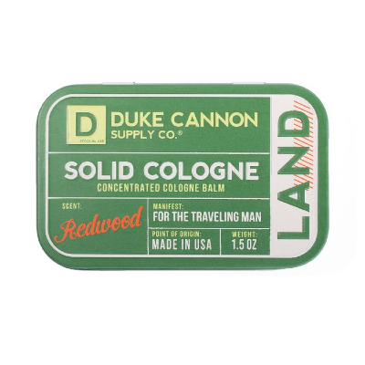 Duke Cannon Solid Cologne - Land = ON SALE