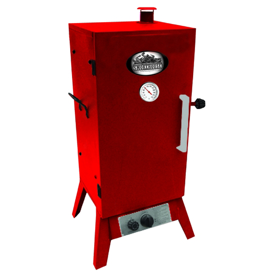 smokehouse standard gas smoker, red smoker, meat smokerThe Snare Shop
