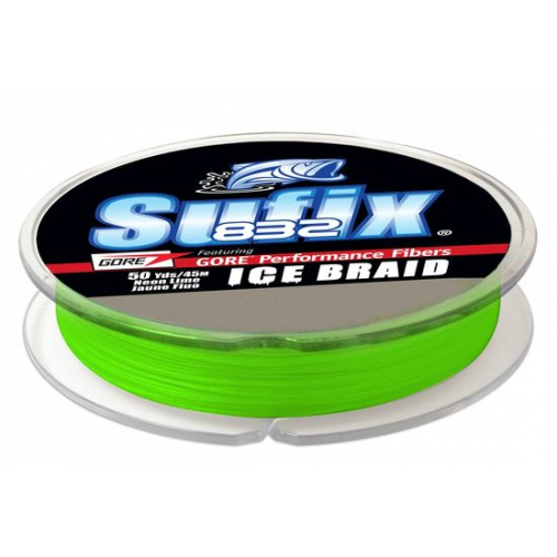 Sufix, Ice braid, Neon lime, fishing line,The Snare Shop