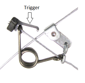 senneker powersnare trigger, stinger kill spring, - The Snare Shop