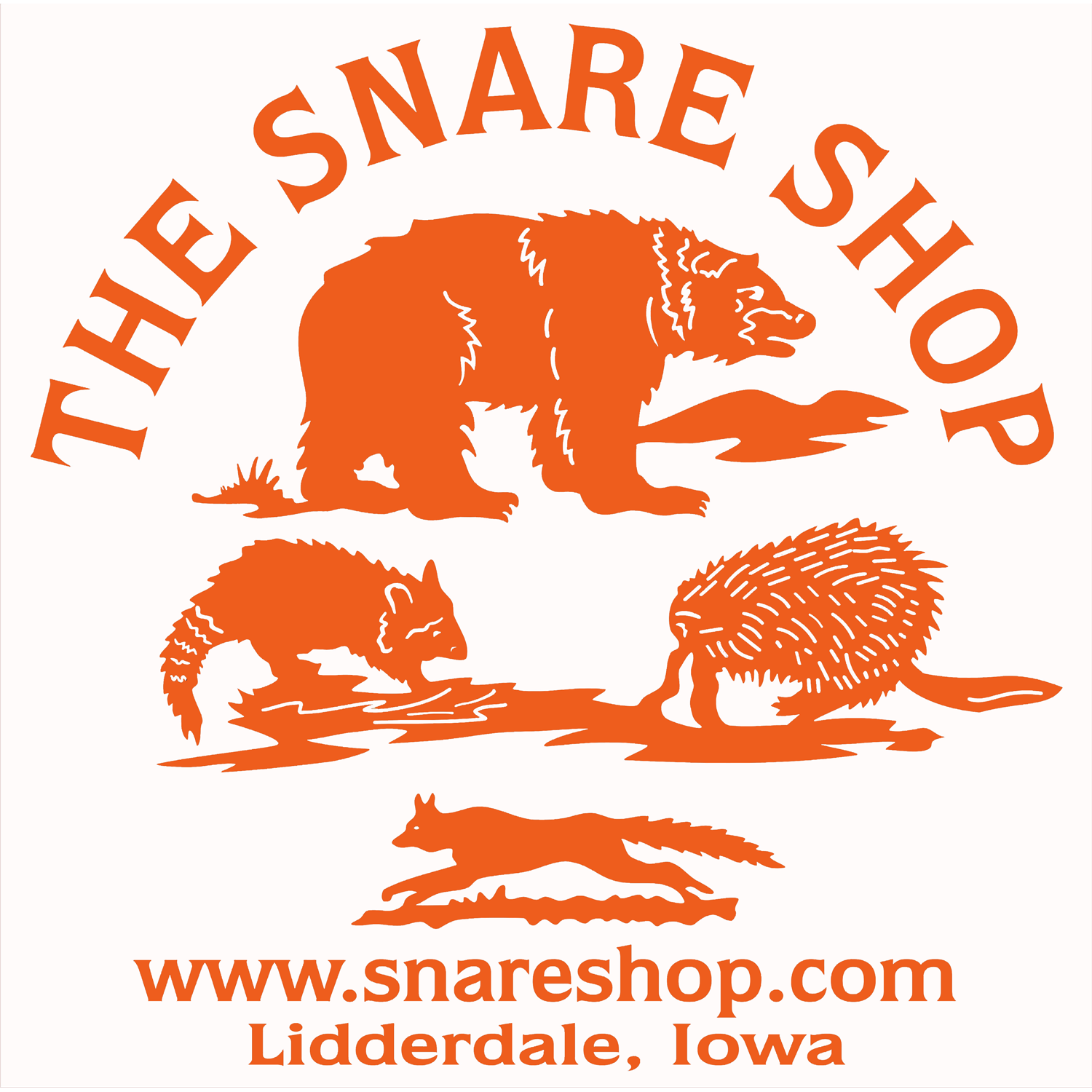 The Snare Shop Decal - Assorted Colors